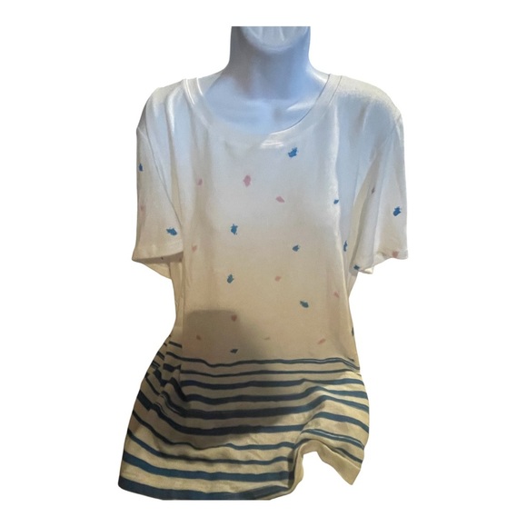 Hye Park & Lune Short Sleeved Tunic Top Size 3 (L) - Picture 1 of 5